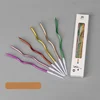 Mixed Color Curve Candles, 10 Boxes
