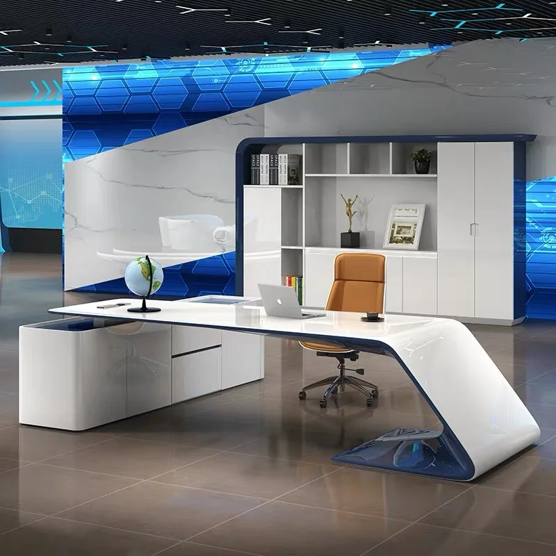 Luxury Design High Tech Executive Office Desk Boss Room Closet Electric  Office Table Office Building Counter - Buy High Tech Executive Office  Desk,Electric Office Table,Office Desk Closet Product on 