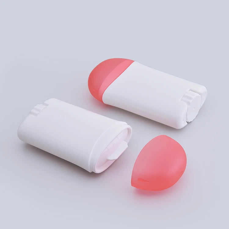 TB41 Refilled Empty PP PE 40g Plastic Deodorant Stick Container 40ml Refillable Deodorant Stick Packaging Bottle