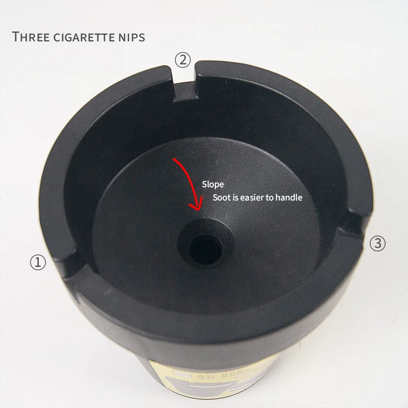 Wholesale ABS Smoke Shop Ash Tray for Car - Free Shipping