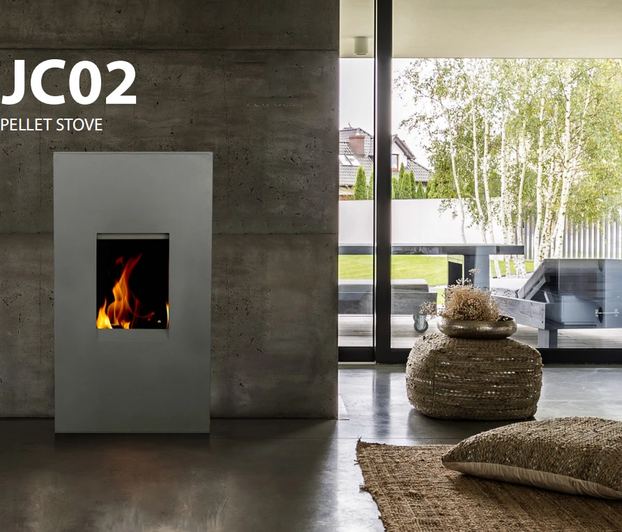 Indoor Heatingequipment Freestanding Wood Pellet Stove Fireplace