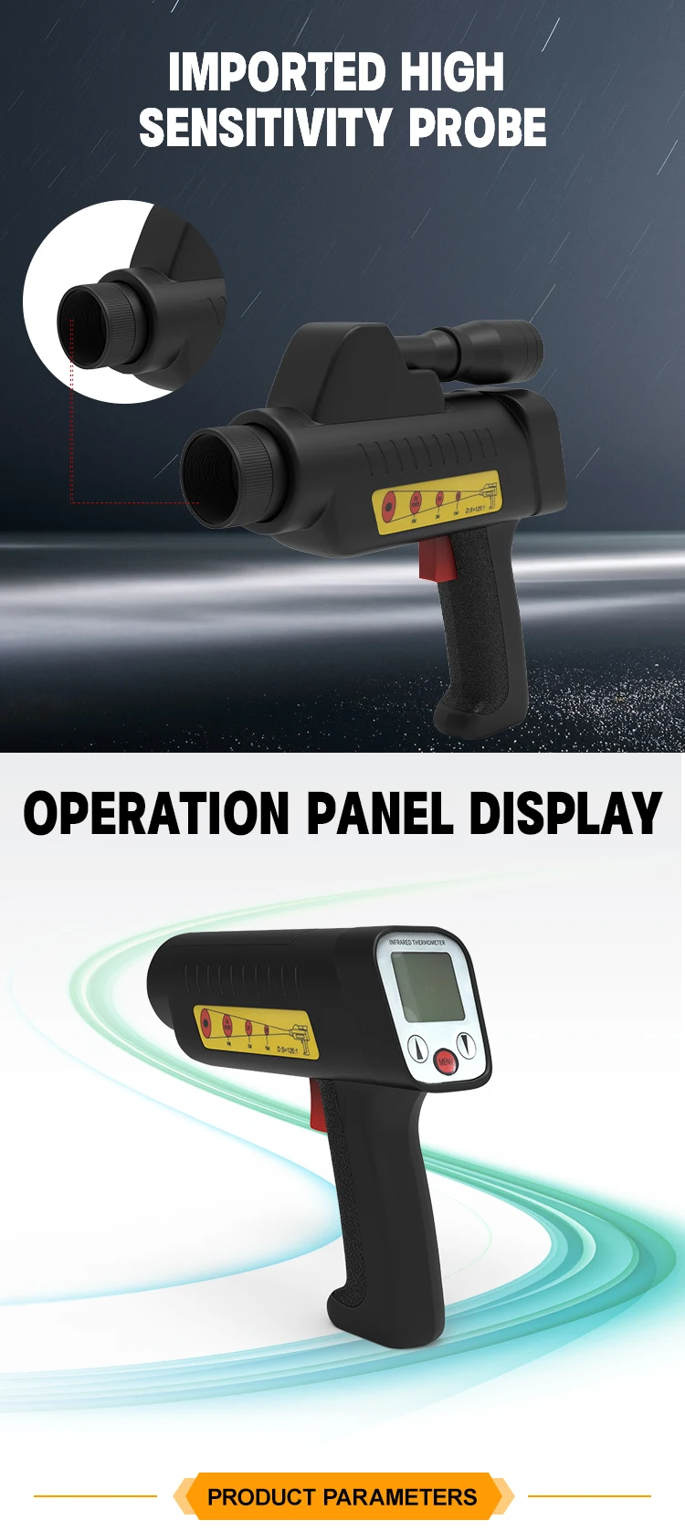 KASINTON JSD-SC300T 500~3000℃ Non Contact Infrared Temperature Sensor Handheld Infrared Temperature Sensor supplier