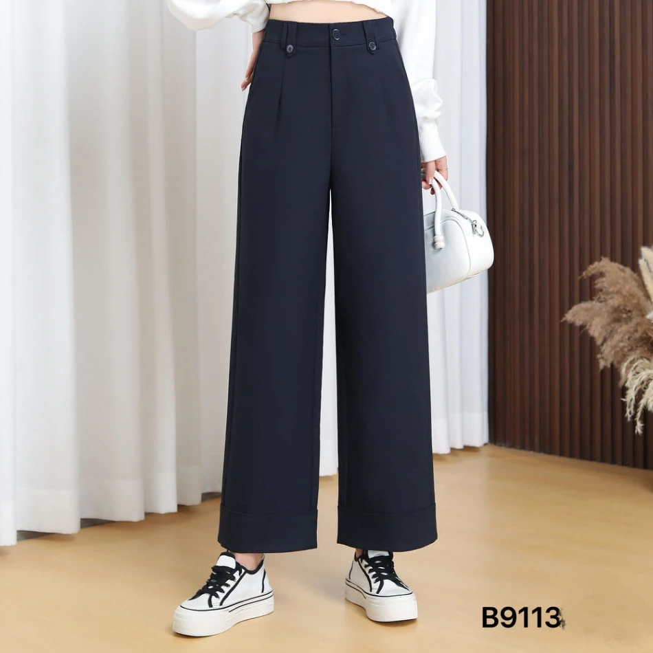 New Loose Straight-cut Wide-leg Trousers for Women, Women's Pants, Women's Clothing, Long Pants