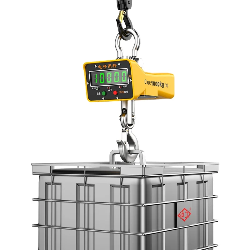 HUGO бренд 1T 2T 3T 5T 10T 15T 20T 30T сверхмощные цифровые подвесные весы для кранов с опциональным пультом дистанционного управления