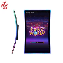 55 Inch Curved Capacitive Innovative Vision Touch Screen with Light  Touch Monitor With LED Price for Sale