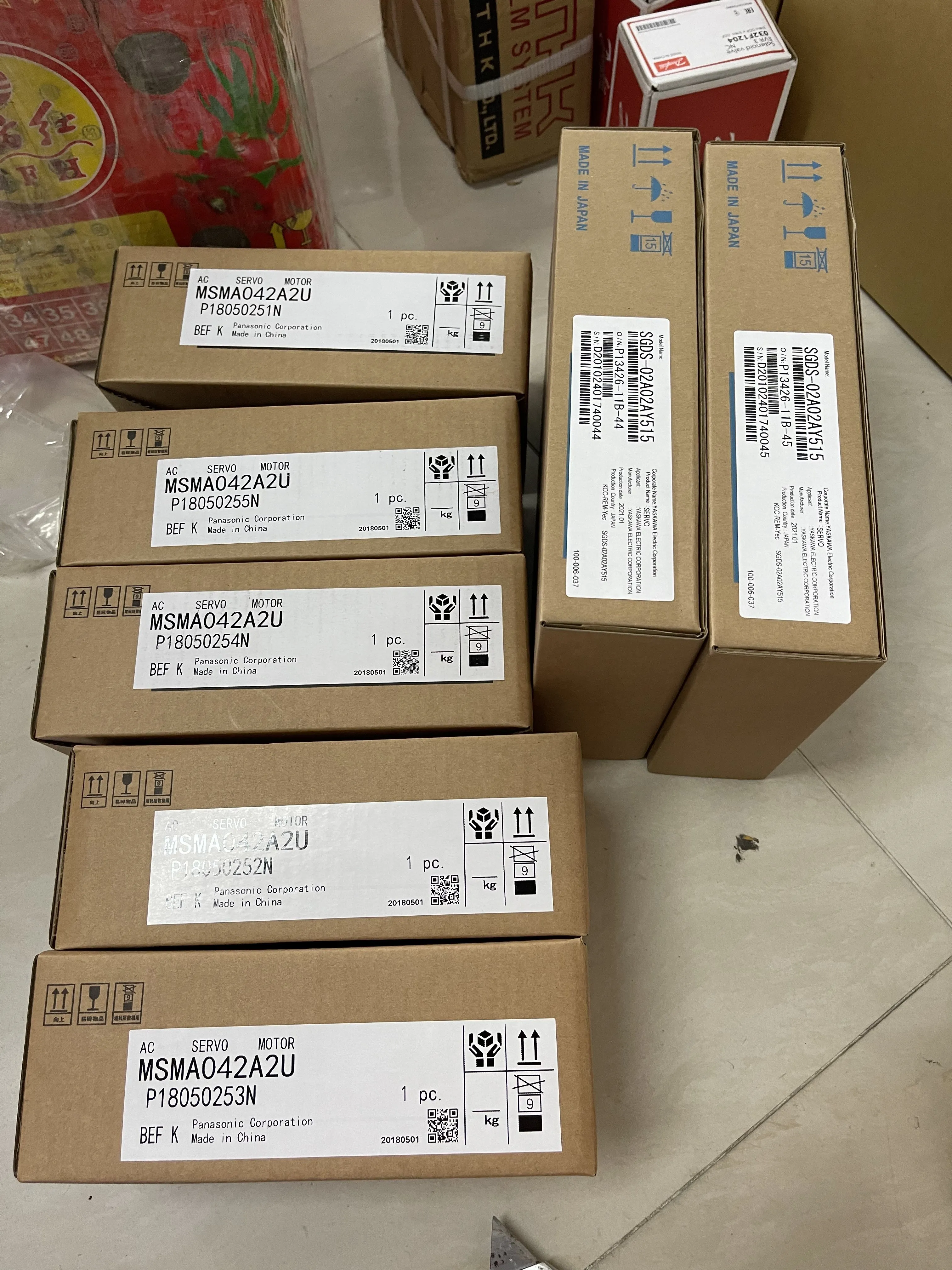 Panasonic AC Servo Motor MSMA042A2U