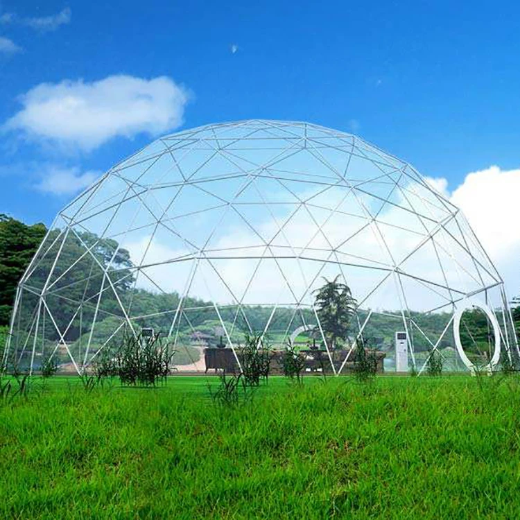 Pvc Outdoor Transparent Geodesic Glamping Igloo Dome Tent Size Folding ...