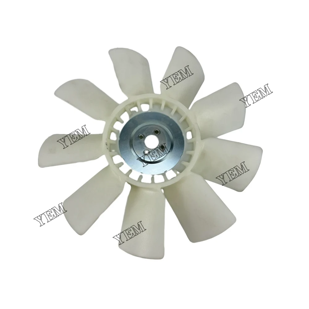 Brand New V3800CR Fan Blade 1K955-74110 Fit for KUBOTA V3800CR Engine.