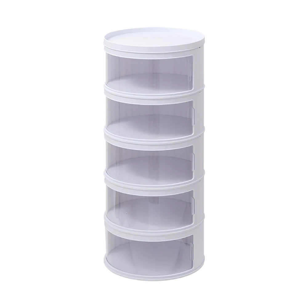 Food Stack Multi-Layer Insulation Transparent Stackable Cover Dustproof for Home 