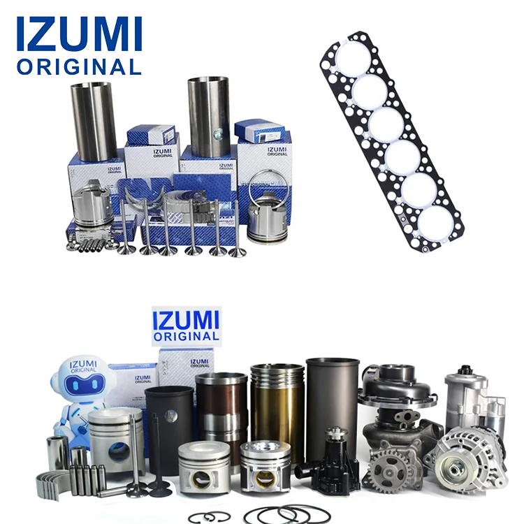 ਇਜ਼ੂਮੀ ਮੂਲ FE6T FE6 ਓਵਰਹੌਲ ਕਿੱਟ ਡੀਜ਼ਲ ਇੰਜਣ ਓਵਰਹੌਲਿੰਗ, ਰੀਬਿਲਡ, ਮੁਰੰਮਤ ਅਤੇ ਸਪੇਅਰ ਪਾਰਟਸ ਨਿਸਾਨ ਲਈ