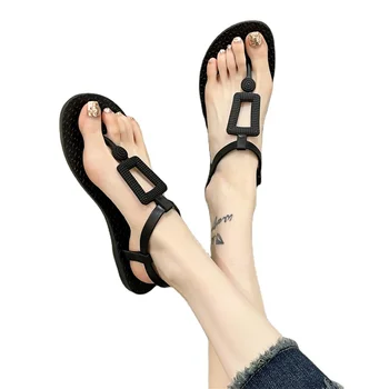 Daily use woman sandals shoes summer flat ladies outdoor ladies shoes footwear shoes for women new styles