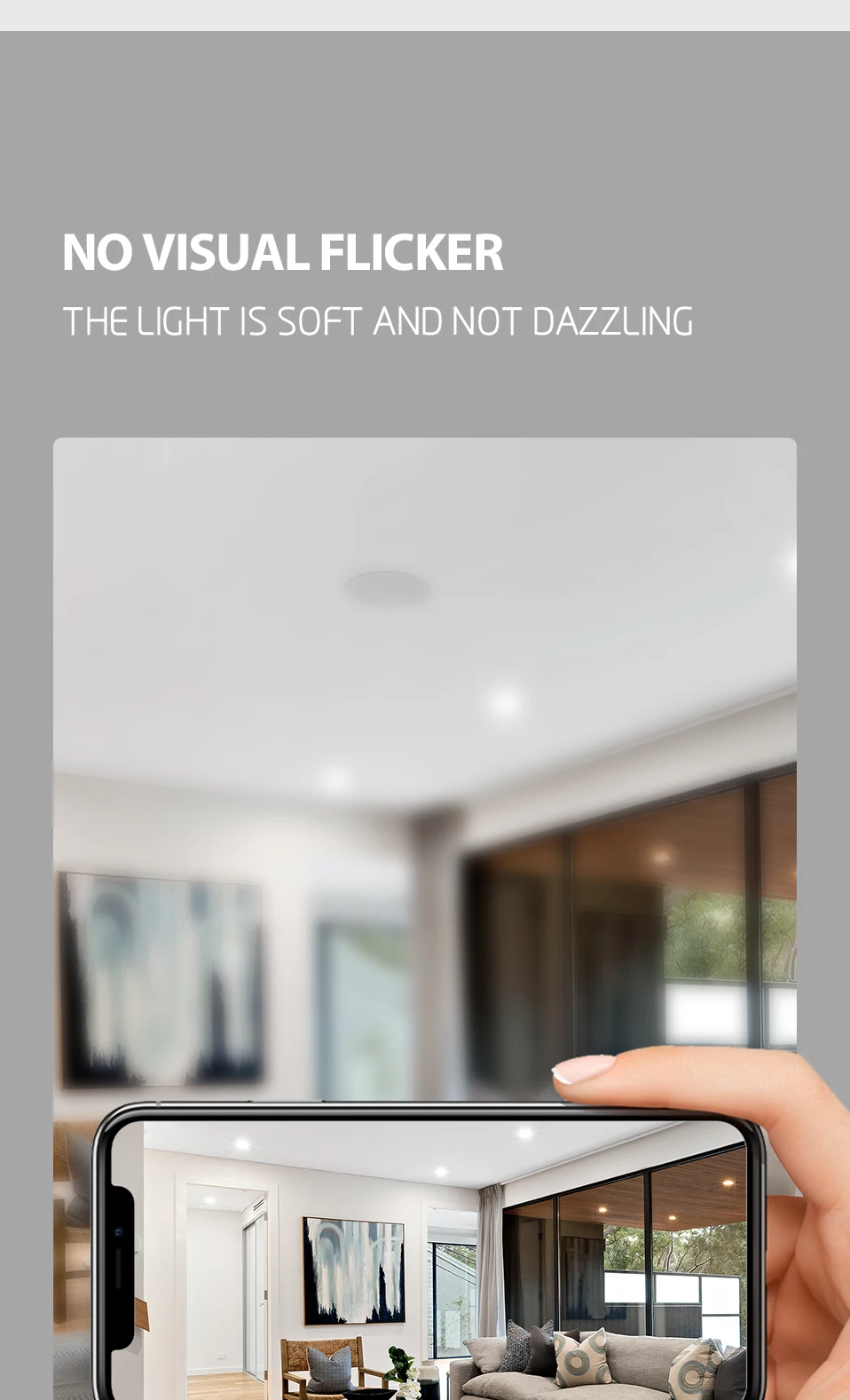 DINGDIAN NEW led spotlight AC220V DOB 10W 3 Colors Dimmable Easy Installation Energy Saving led recessed downlight for Indoor