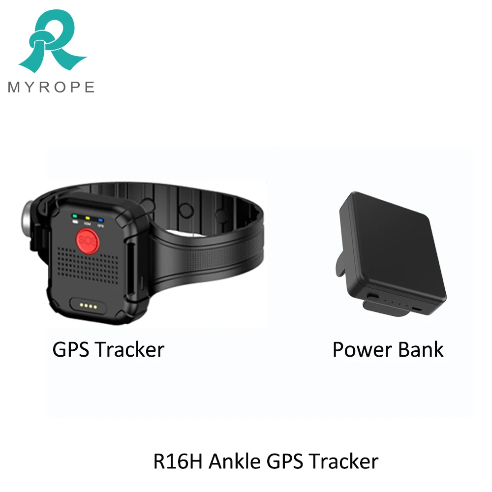 Ankle Bracelet Key Locker and Monitoring Software Bracelet GPS Tracker for Prisoner