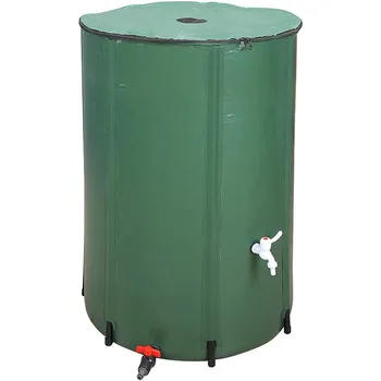 380l 100gallon Portable Water Tank Aqua Tank Storage Collapsable Pvc ...