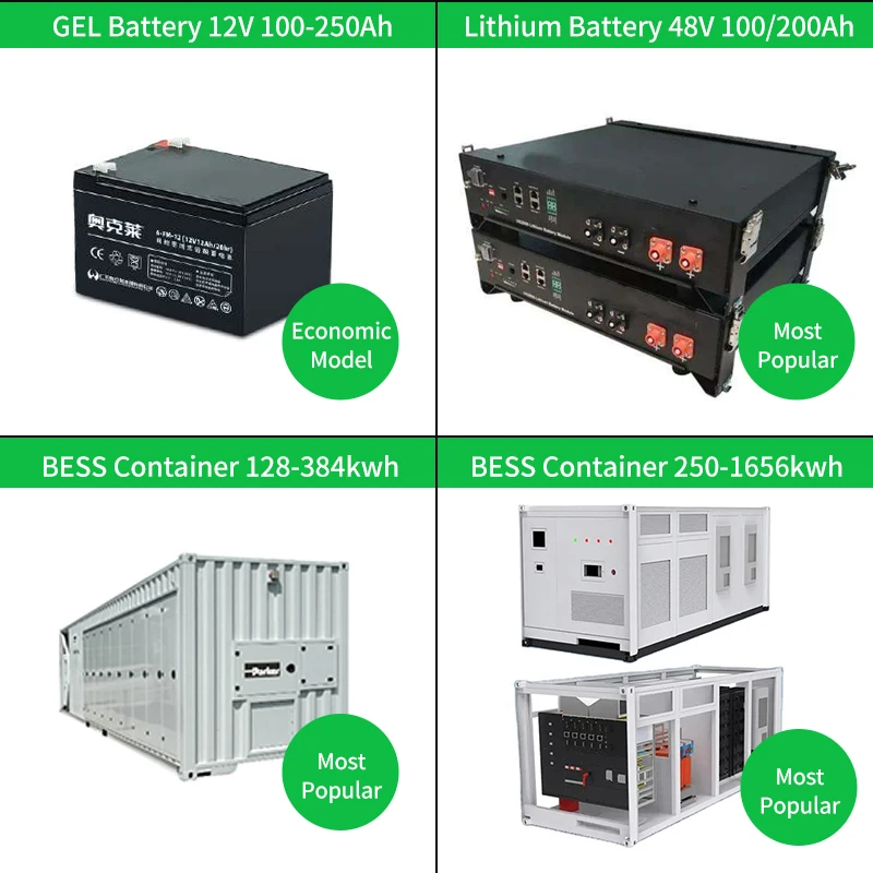 Pv Module Technology 25Kwh 30Kwh On-Grid Ground-Mounted Battery Pack All-In-One Solar Power Battery Energy System