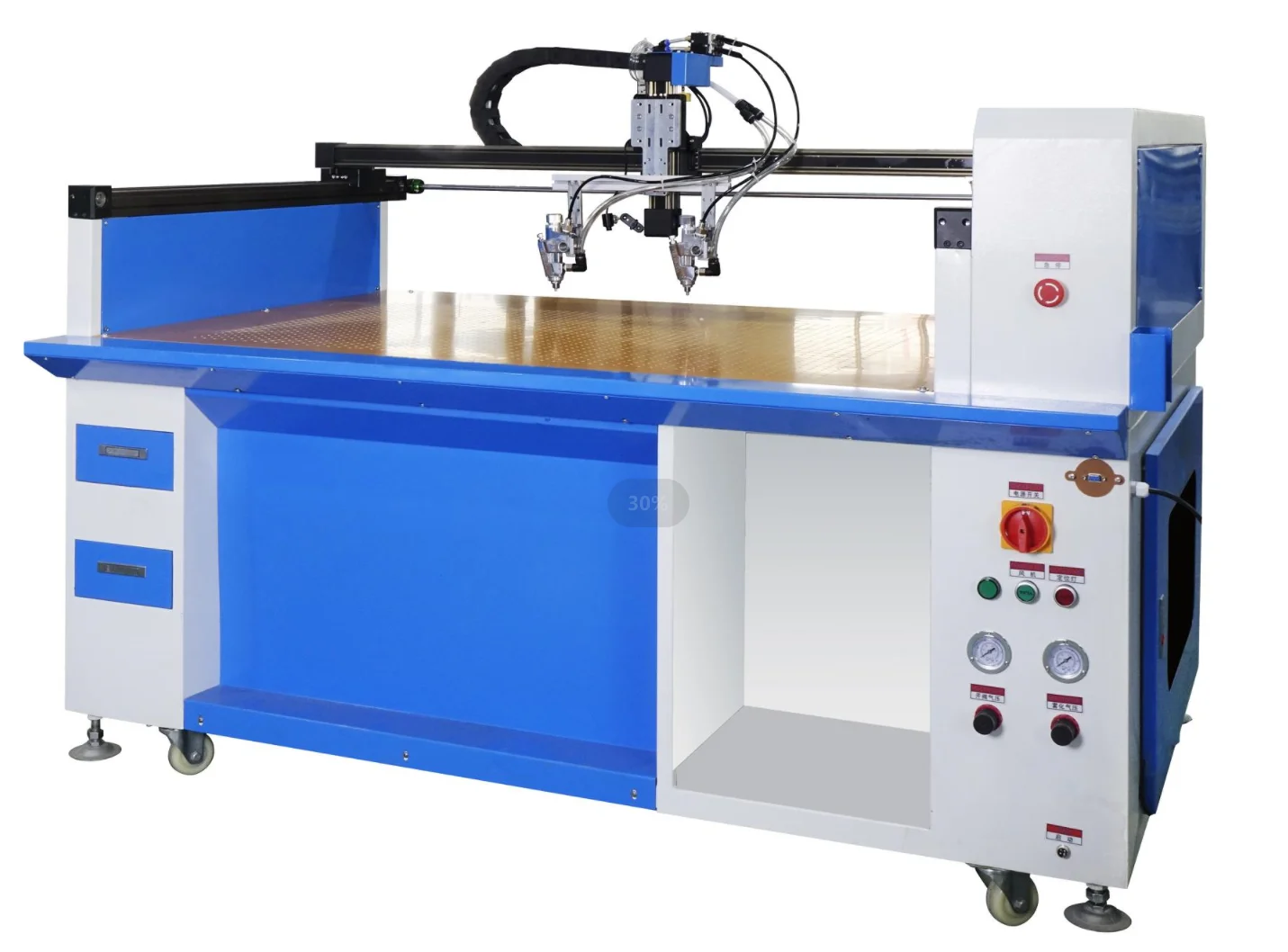 RINNGO Custom Automatic Three Axis Hot Melt Glue  Glue Spraying Applicator CNC Robot Glue Dispenser Dispensing Machine for Box