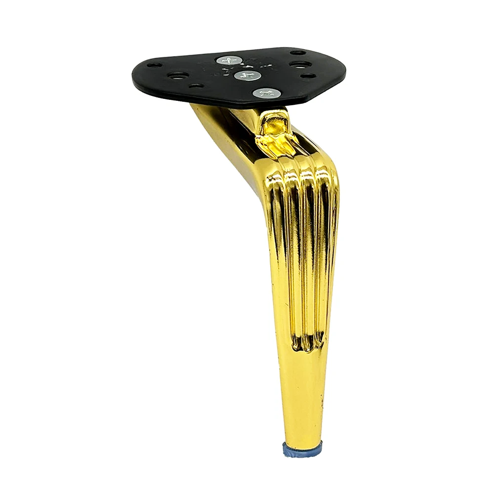 Оптовая продажа с завода Pinlong, хромированные железные ножки для кровати, кушетки, ножки для телевизора, кабинета, ножки для дивана