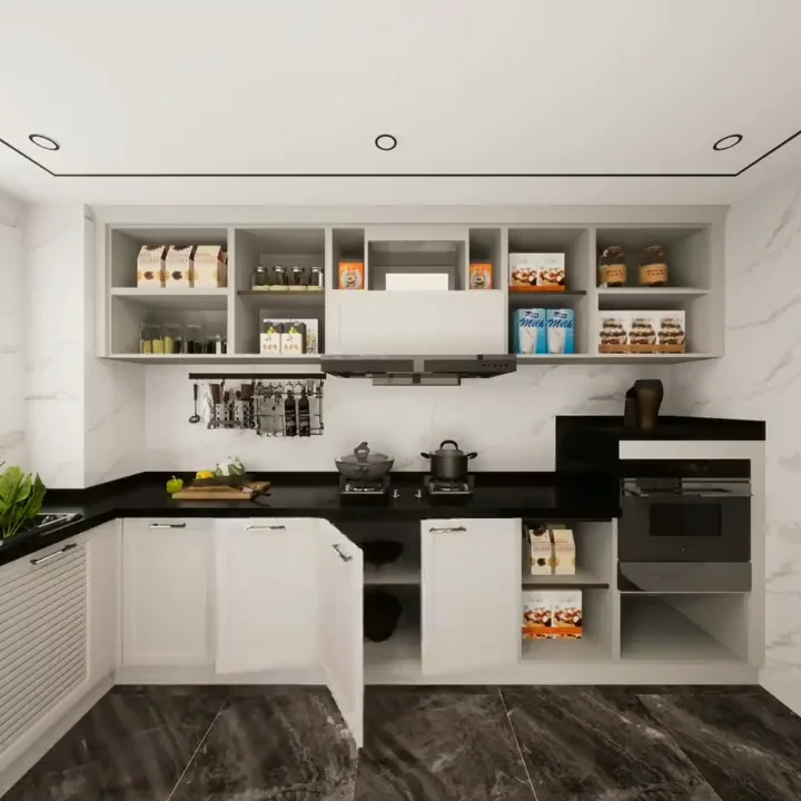 Model Kitchen Furniture Modular Kitchen Cabinet Simple Design For Small Kitchen Cabinet Tools ...