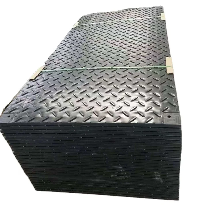 Hdpe Ground Sheets Polyethylene Temporary Road Mat/portable Antislip