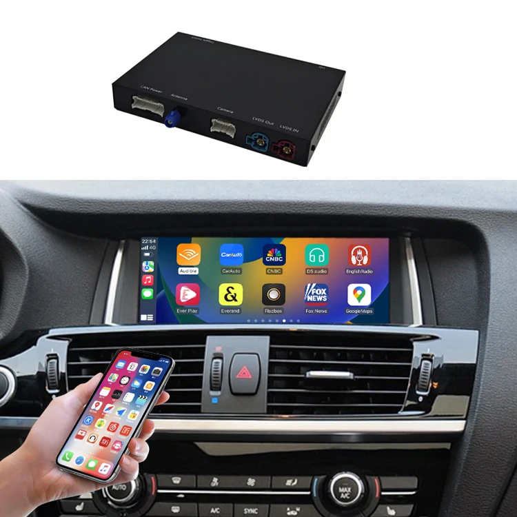 Android Auto Multimedia Video Interface Built-In YouTube  F10 F30 Apple Carplay Module NBT for BMW 2013-2018
