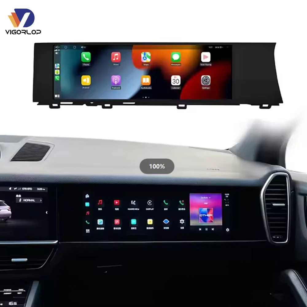 Car Monitor Entertainment System Gps Headunit Radio Media 958 Carplay Porsche Cayenne For Porsche