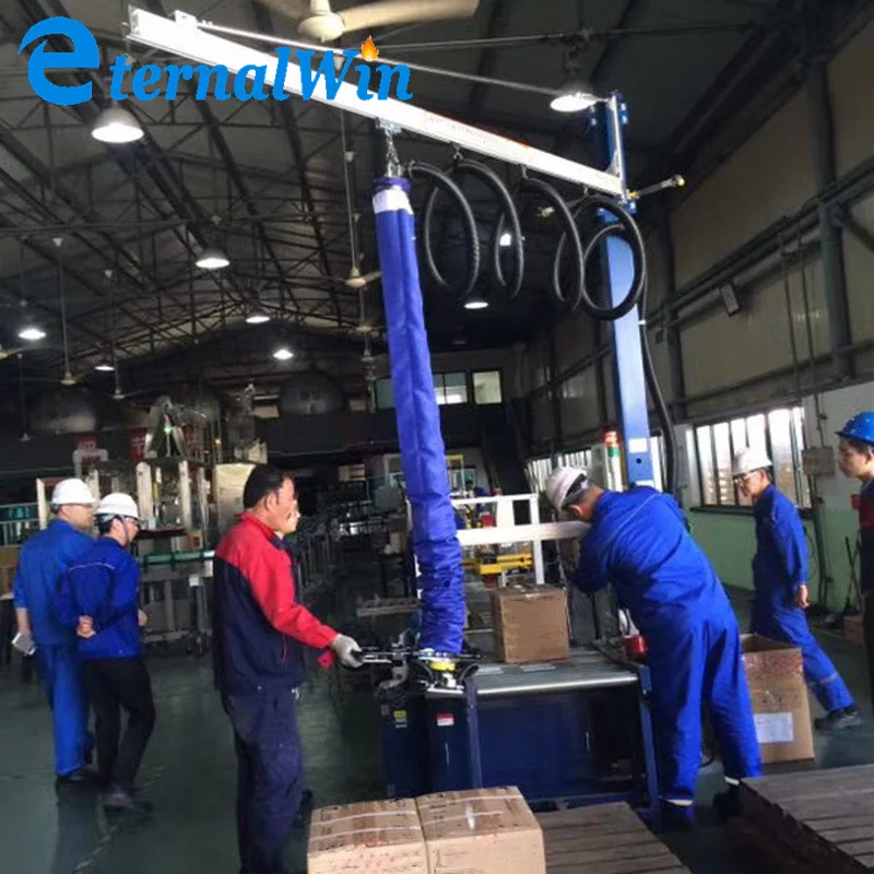 Vacuum Tube Lifter Loading Unloading Onto Pallet Box Cement Flour Bag ...