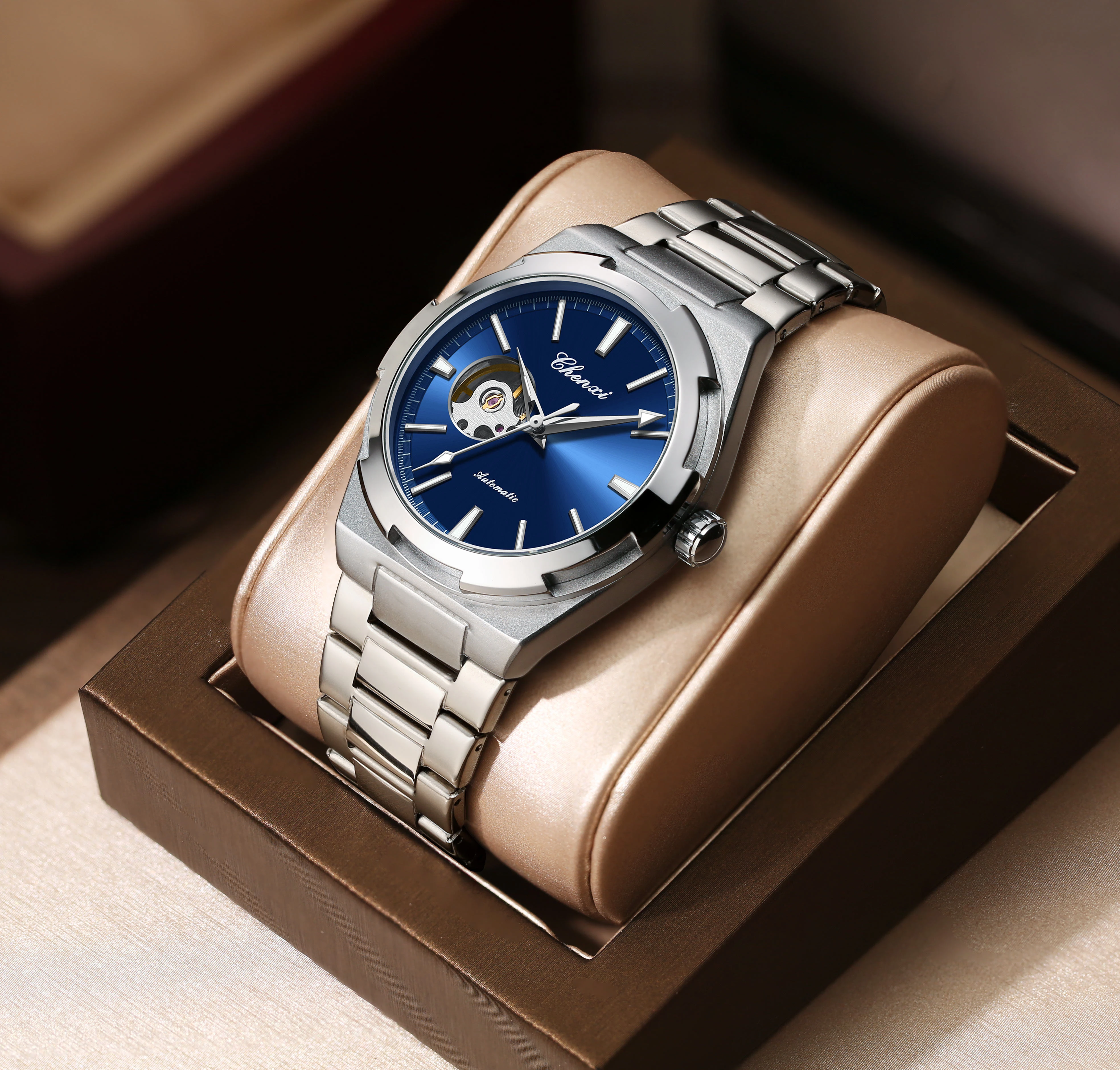 CHENXI 8856 Mens Watch - Stylish & Durable Mechanical Timepiece