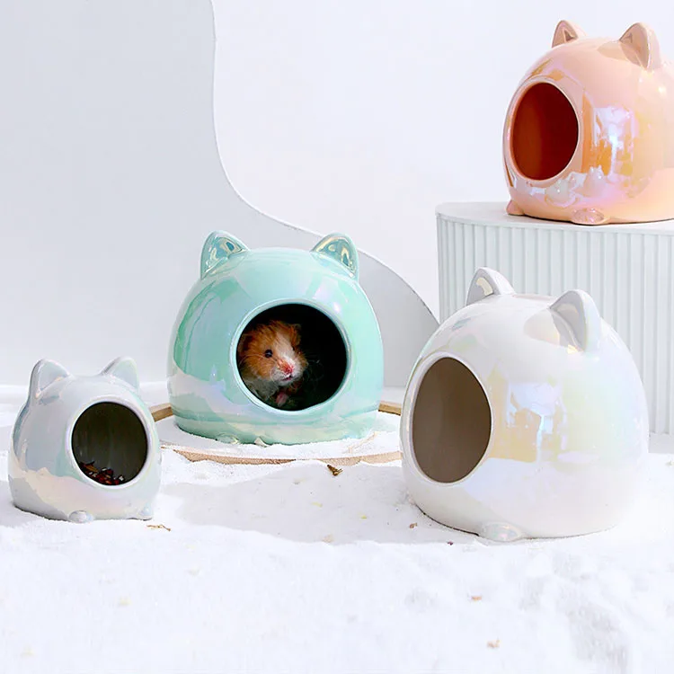 Picture of Summertime Cooling Shelter Hamster Cage Pet Houses Furniture Ceramic ...
