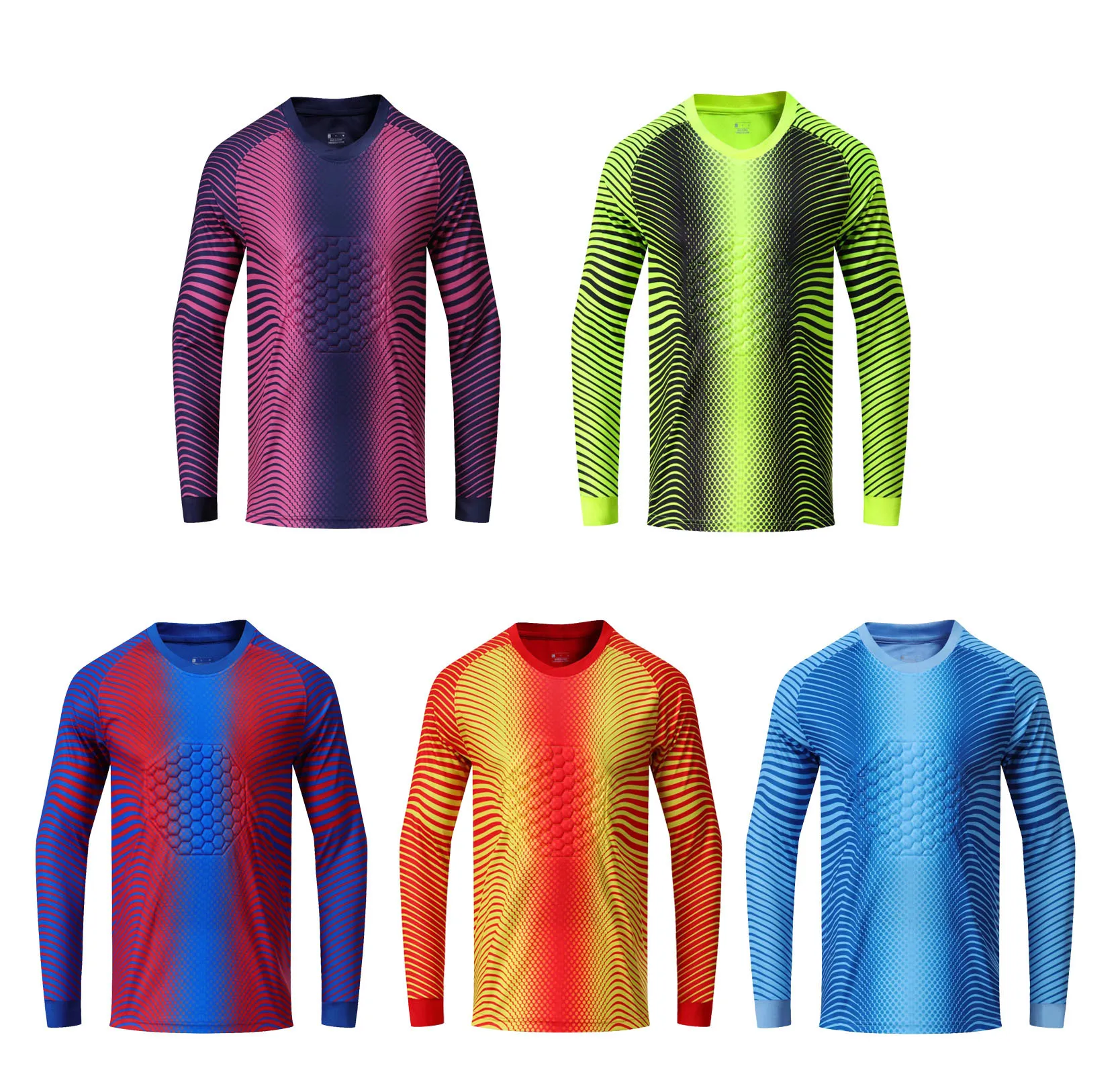 Sublimation Polyester Winter Outdoor Long Sleeve Adult Soccer