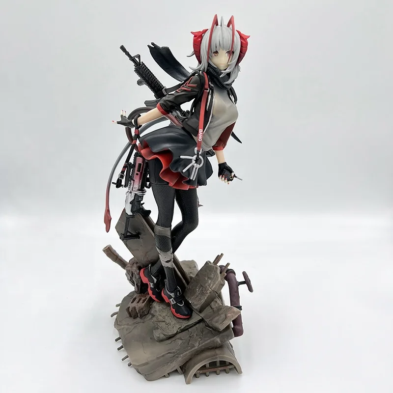 28cm Arknights Anime Game Figure - Ch'en & Amiya PVC Action