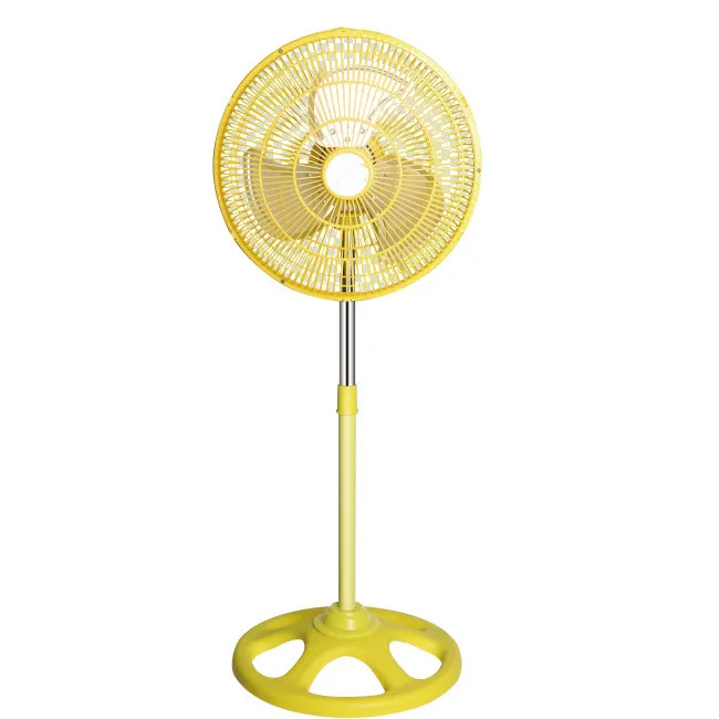 Low Price 10 INCH Round Base  Metal Grill  and Plastic Grill AC Stand Fan With Oscillation Function for Africa Market