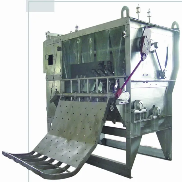 Spiral pig hair removal machine for pig slaughtering line equipment in slaughterhouses