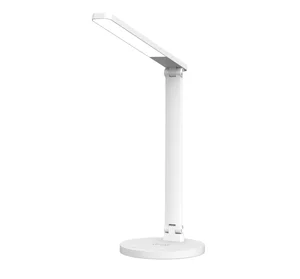 3 in 1 Foldable Study LED Desk Lamp with Wireless Charger and USB Port Charging for Home and Office