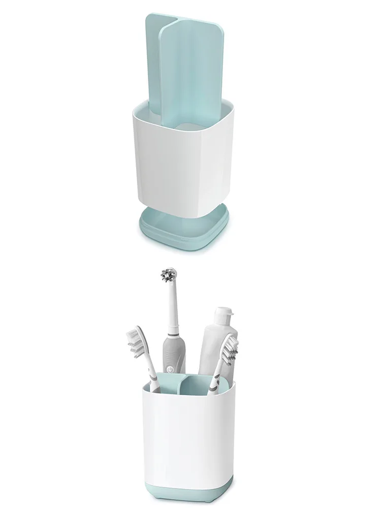 New fashion multifunctional toiletry set electric toothbrush Bathroom shelving Kitchen Soap cleaning brush organizer manufacture