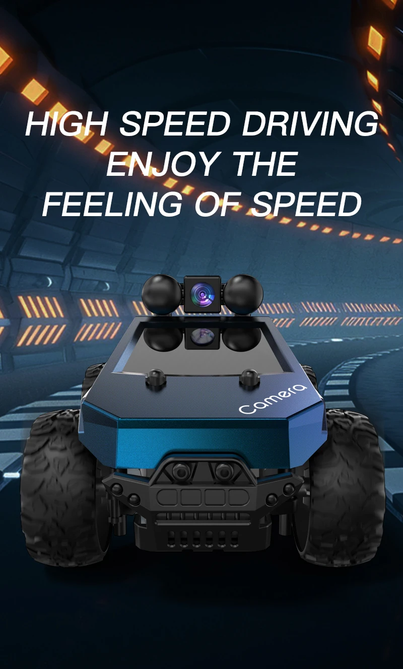 New Arrival HOSHI KF29 RC Car 1/28 Scale Mini Cyber Truck Toy Small Car with FPV Camera Remote Control Car Toys for Boys