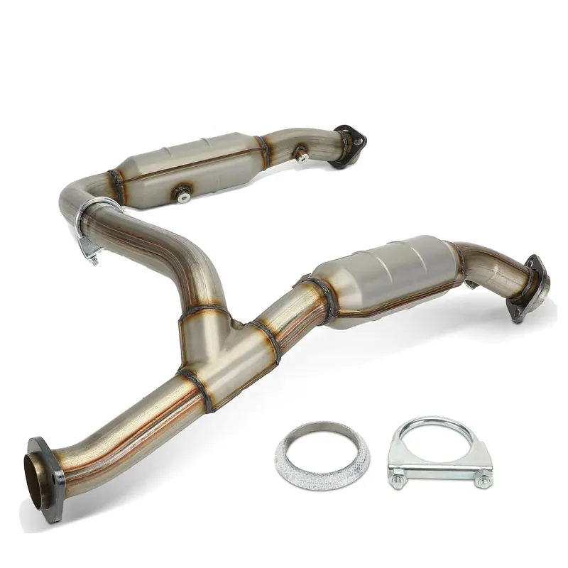EMUSA T409 Stainless Steel Exhaust Straight Piping – 2.0