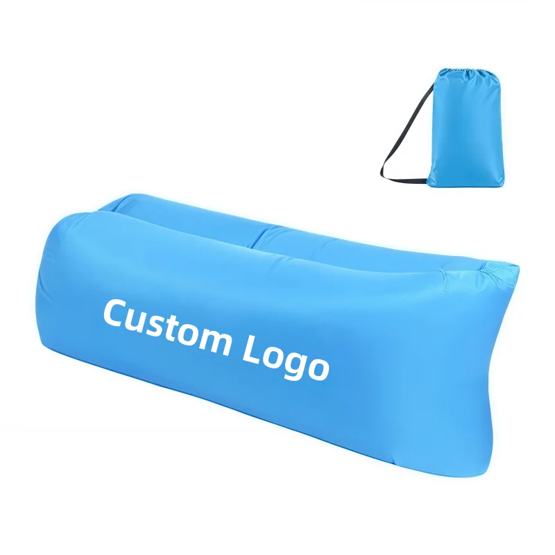 Lit d'appoint léger et facile à installer, charge maximale 200 kg, canapé gonflable en polyester/Oxford pour festivals de musique et camping en extérieur