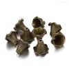 Grand porte-fleurs en alliage de bronze style quatre