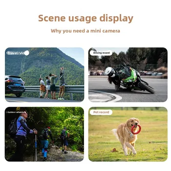 18g Portable Retro Camera Digital Video Photo Audio Recorder SD Card CMOS 2MP 1080P 5 Filters Pocket Size Kids Gift Travel Use detail image