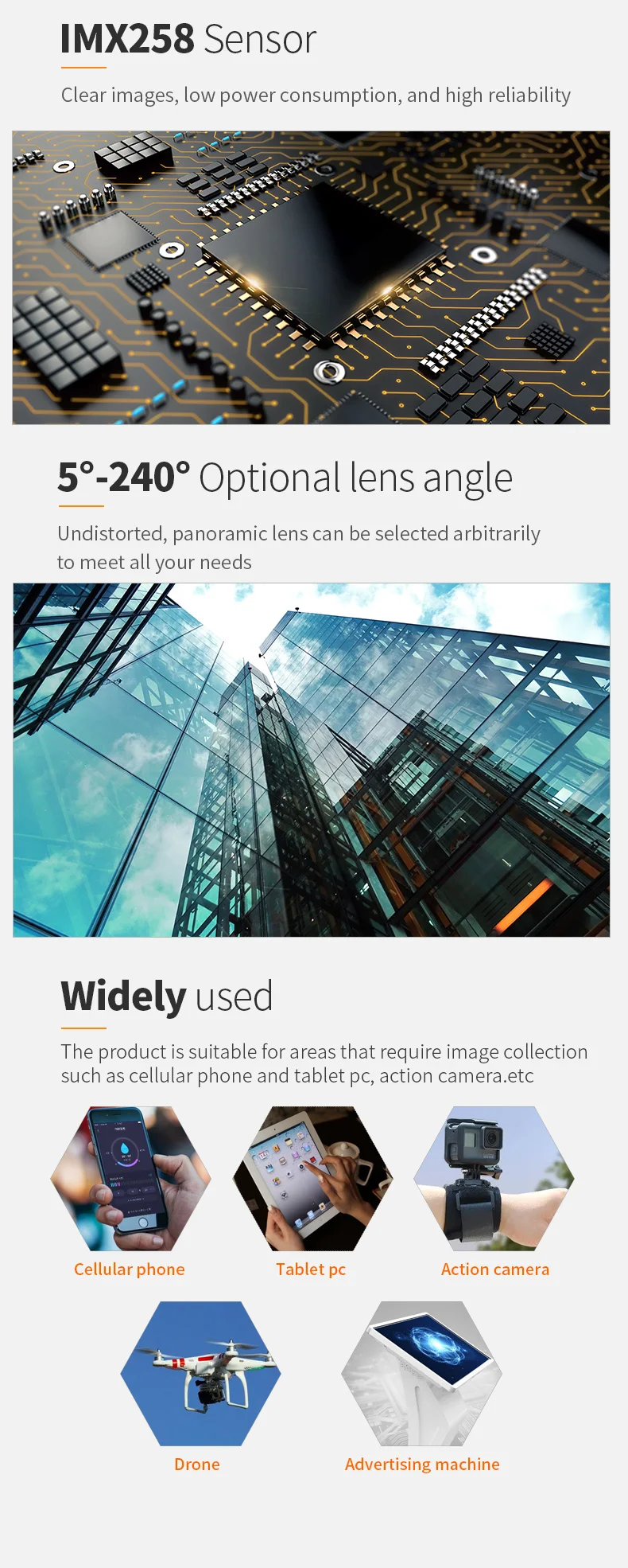 DGZX OEM IMX258 Autofocus 11MP USB 4K Camera Module with Aberration-free lens for Machine Vision AI Vision插图4