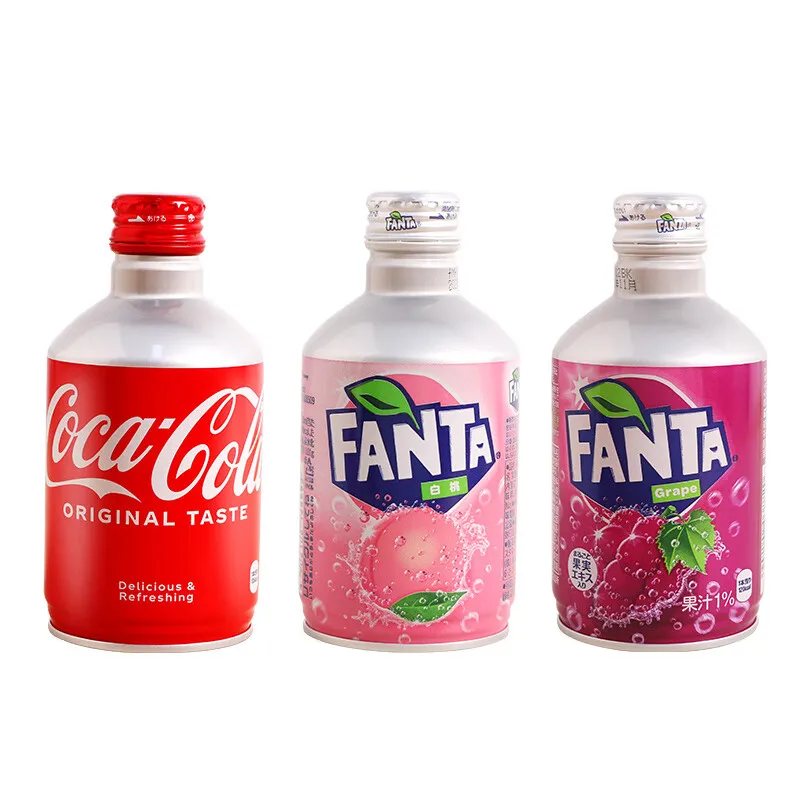 ファンタ 300ml グレープ・ホワイトピーチ フレーバー炭酸飲料