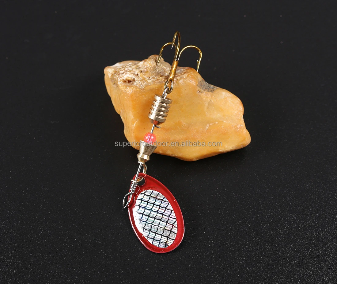 SUPERIORFISHING Trout Spinners Combo - 10pcs Freshwater Lures
