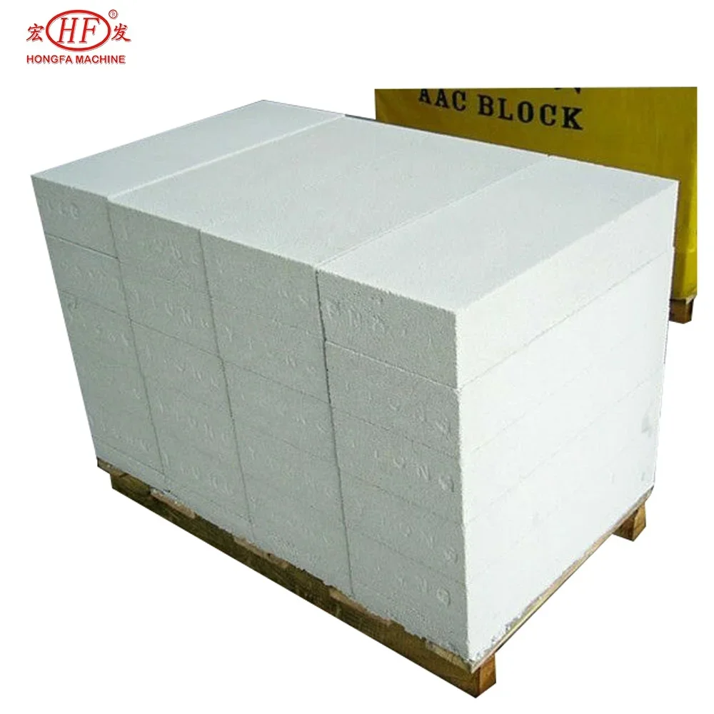 High-Tech Aerated Autoclave Concrete AAC Block Machine Vertical Foam ...