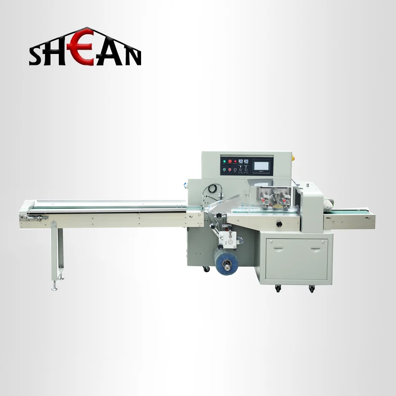 Automatic Horizontal Vegetable Flow Wrapping Machine Packing Machine