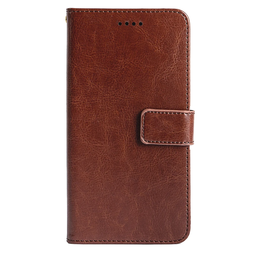 HAOYE Leather Folio Cover per OPPO A5 Pro 5G, Premium Pelle PU Portafoglio Flip Case Custodia con [Slot per Scheda] [Funzione di Supporto]. Marrone