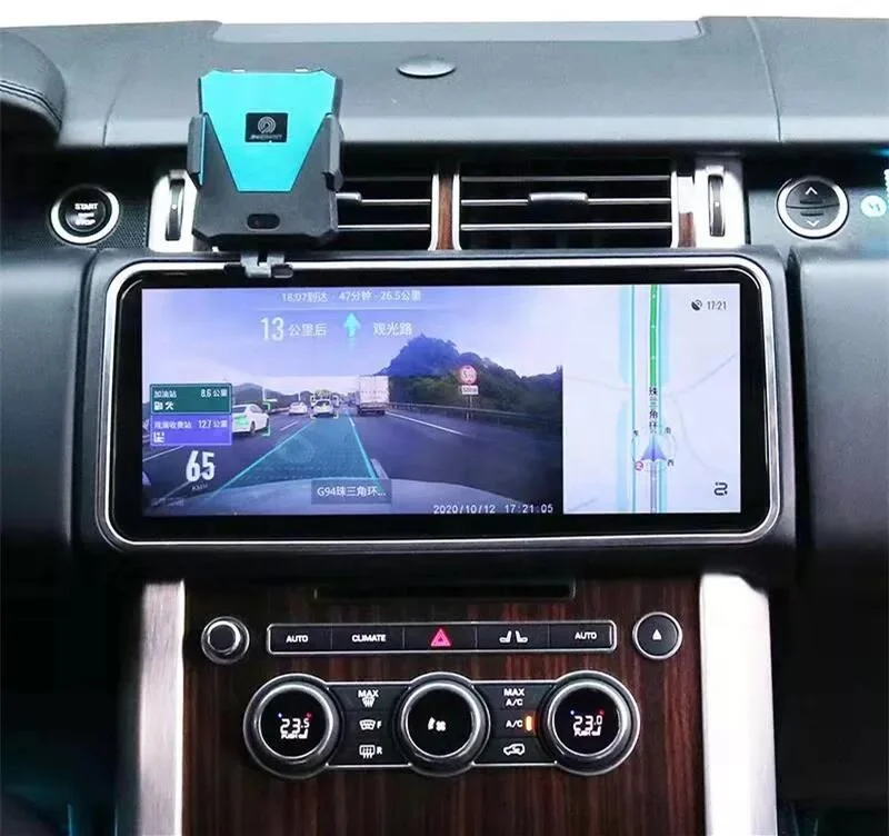 Gerllish Android Car Dvd Player Screen With Car Radio Multimedia Navigation for Land Rover Range Rover Sport L405 L494 2013-2019