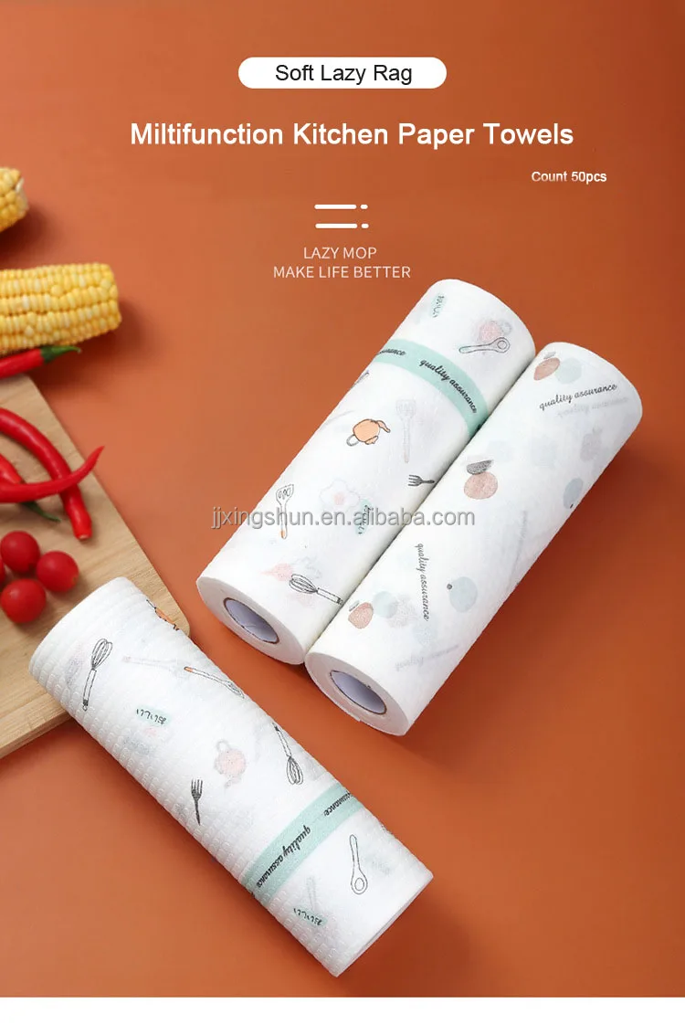 Wholesale Price Compostable Reusable Nonwoven Rags For Kitchen