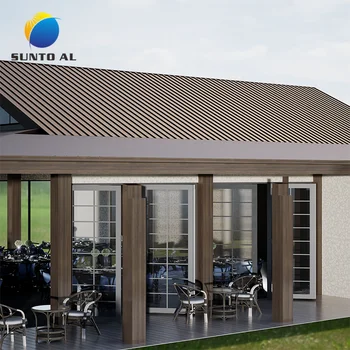 Sunto 45/65mm Thick Energy Efficient PU Foam Panel Heat Resistant for Roofing and Partition Walls for Exterior Wall & Workshop