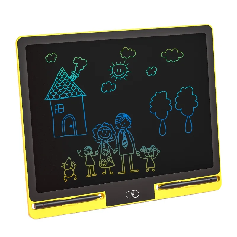 Aopu factory wholesale 16 Inch erasable electronic drawing board LCD writing Tablet Doodle pad magnetic drawing pad