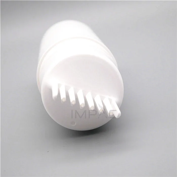 Transparent Cap Custom Color Plastic Hair Growth Oil Packaging with Comb Applicator 150ml 5oz Container Bottle